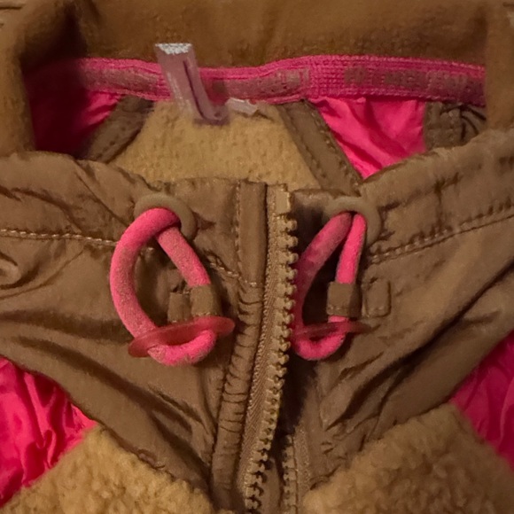 FP Movement by Free People Brown and Pink Bomber Jacket NWOT size xs - Picture 7 of 12